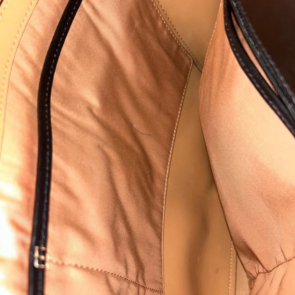 Tory Burch Black Leather Tote - Picture 9 of 12